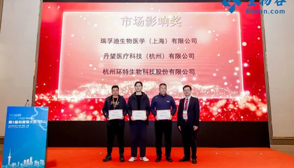 环特生物荣获2025类器官行业榜单“市场影响奖”！