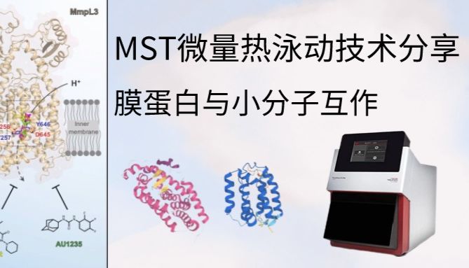 MST微量热泳动技术分享：膜蛋白与小分子互作（高分文章）