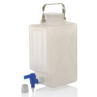 2321-0020PK赛默飞Nalgene带龙头聚丙烯矩形大瓶9L白色Thermo