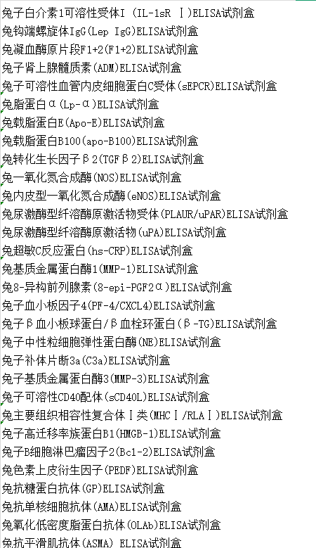 猴桩蛋白(Pax)酶联免疫ELISA试剂盒