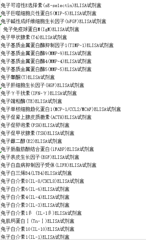 猴真核翻译起始因子3a(eIF3a)酶联免疫ELISA试剂盒