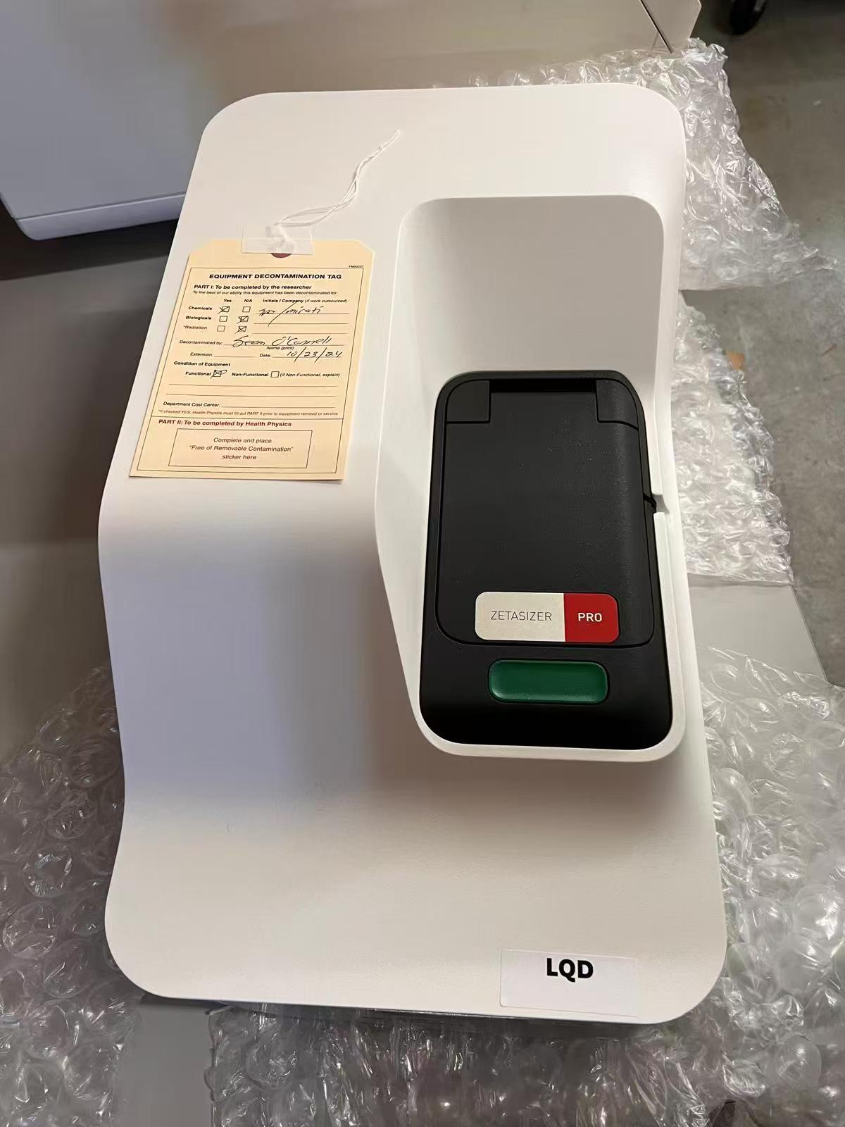 二手Malvern马尔文帕纳科Zetasizer Pro纳米