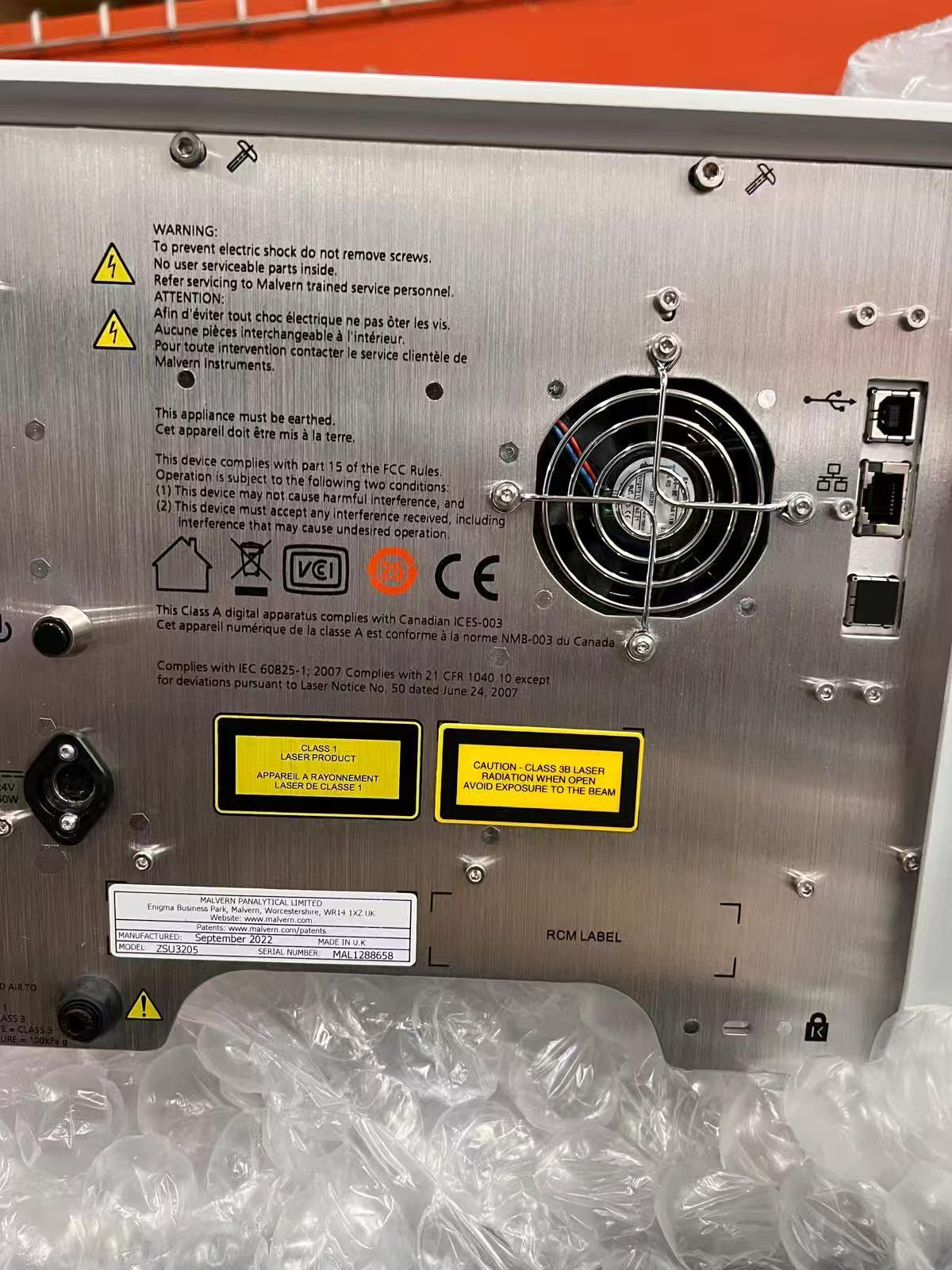 二手Malvern马尔文帕纳科Zetasizer Pro纳米