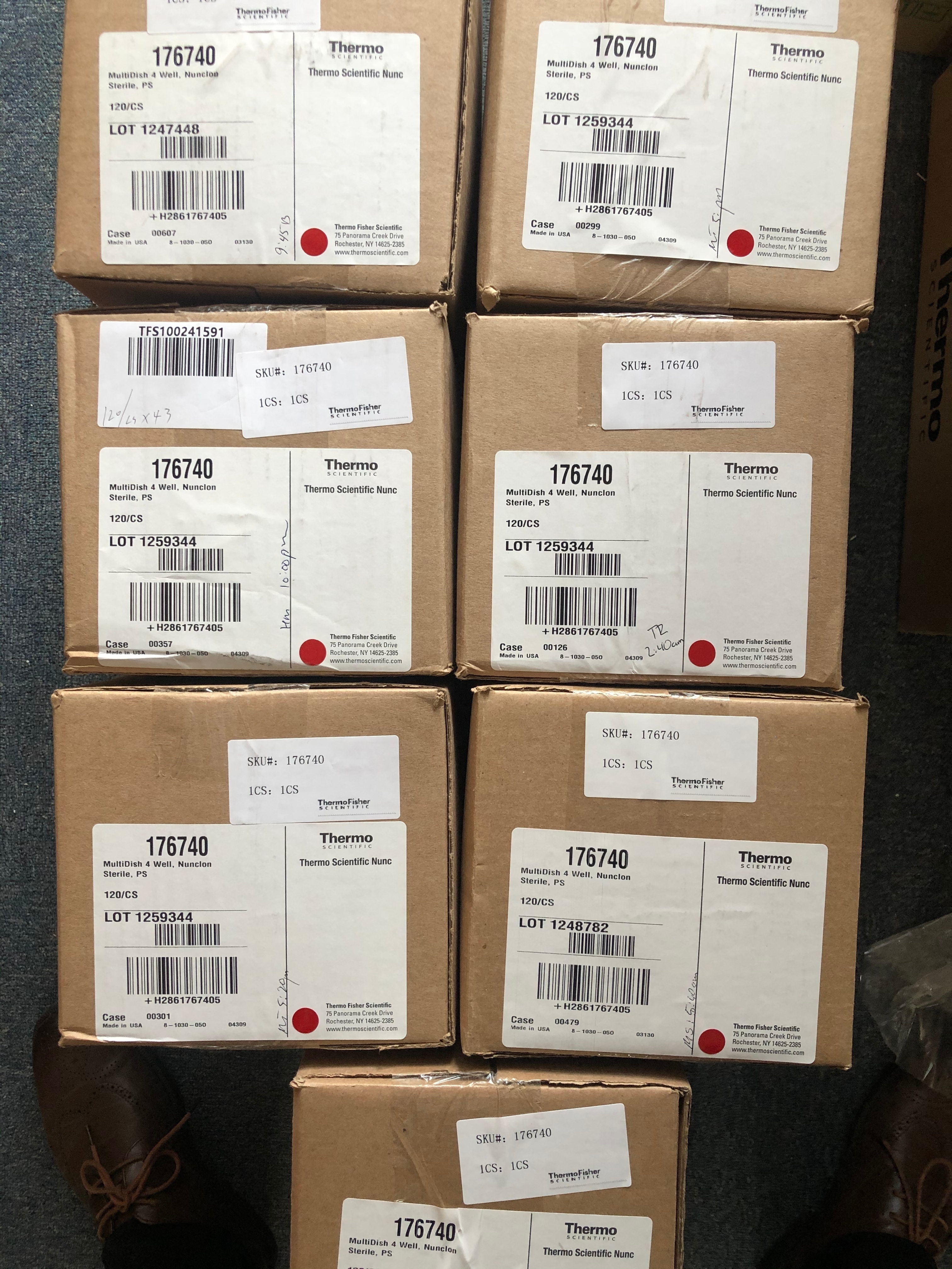 Nunc货号176740现货4孔细胞培养板191218788