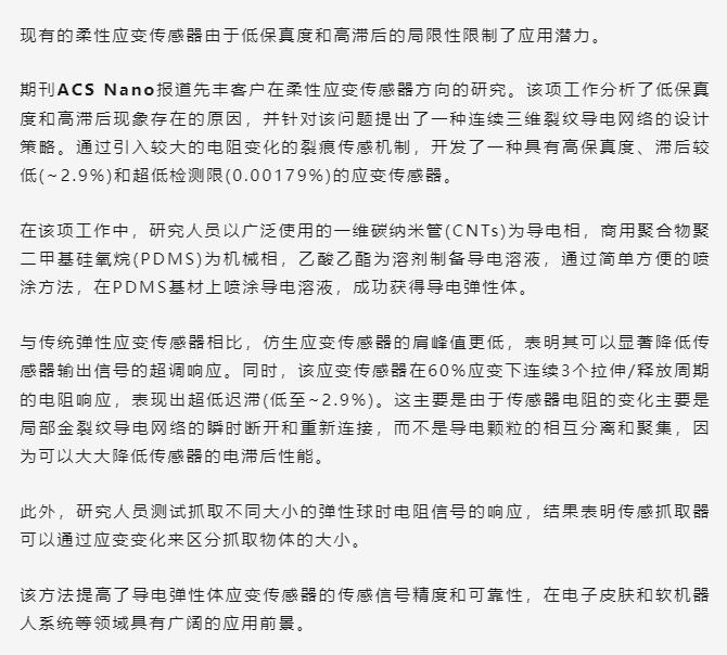 先丰碳管频登Angew、ACS Nano等顶刊！