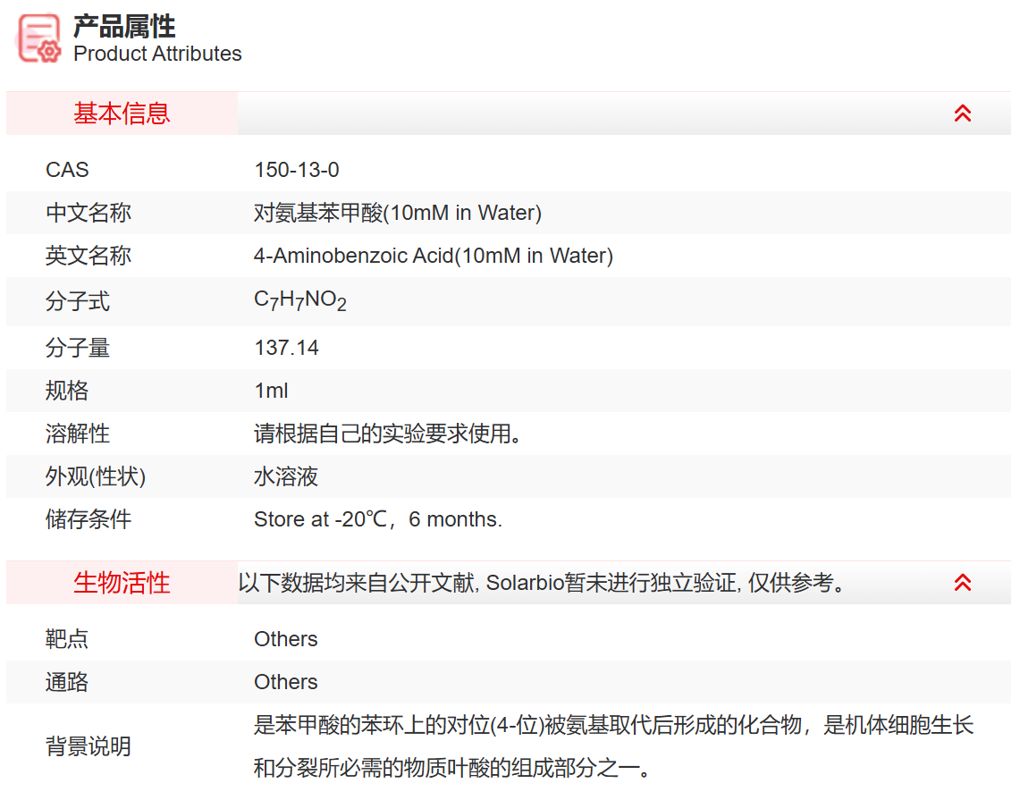 IA02208 4-Aminobenzoic Acid(10