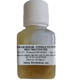 Liposoma BV-Valley biomedical/BiolVT人AB血清Human AB Serum，助力科研新突破