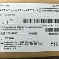 Corning货号25-053-CI胰蛋白酶(0.25% Trypsin EDTA)1╳上海