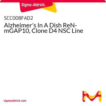  默克Merck Alzheimer's In A Dish™ ReN-mGAP10, Clone D4 NSC Line