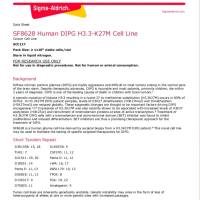 默克Merck SF8628 H3.3 K27M Cell Line