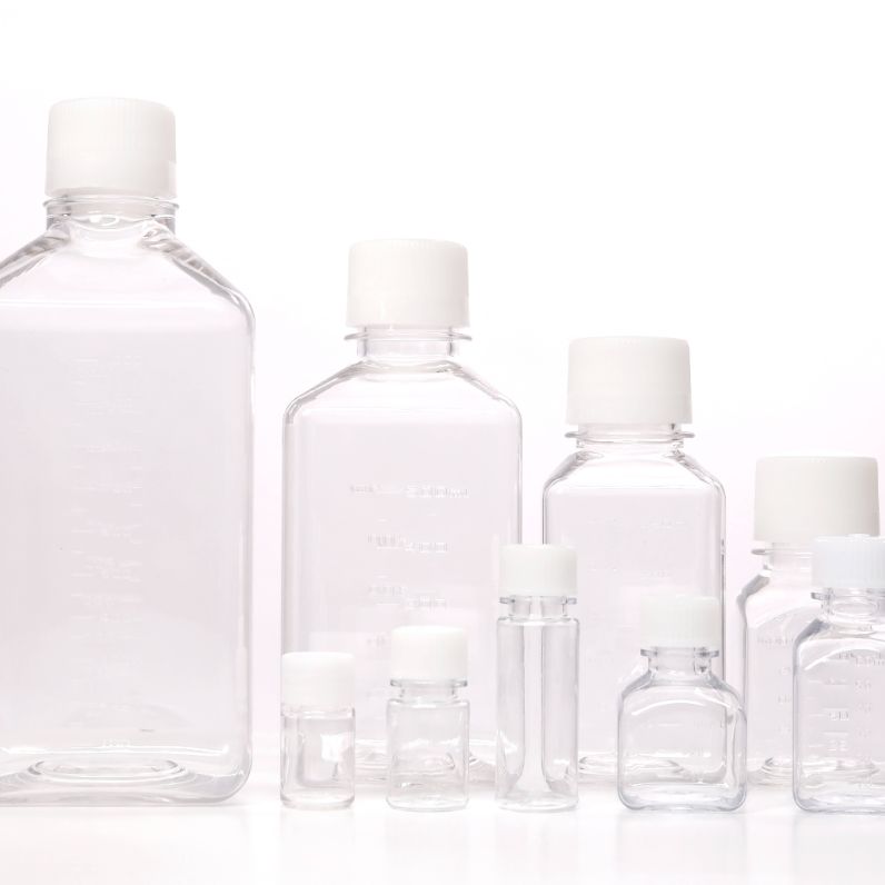 硕华 272111 250ml培养基方瓶,窄口,PETG,独立包装