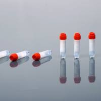 硕华 140140 0.5ml 2D冻存管，外旋可立，凹盖，盒装，橙色，预制二维码