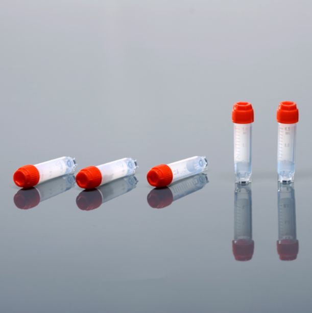 硕华 143340 1.5ml 2D冻存管,外旋可立,凹盖,袋装,橙色,无二维码