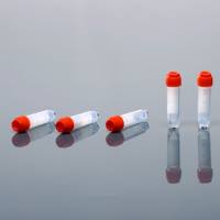 硕华 141140 0.5ml 2D冻存管，外旋可立，凹盖，袋装，橙色，预制二维码