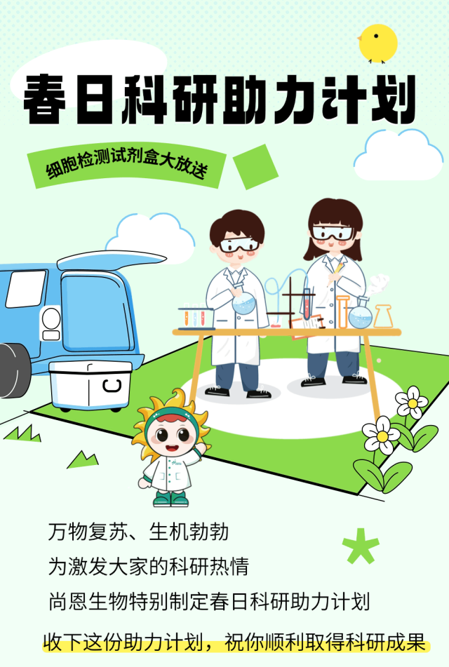 春日科研助力 | 细胞检测试剂盒免费送，反馈即享100%京东卡好礼！