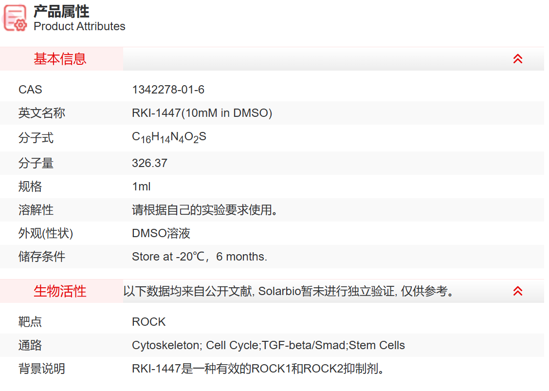 IR09009 RKI-1447(10mM in DMSO)