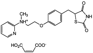Rosiglitazone maleate