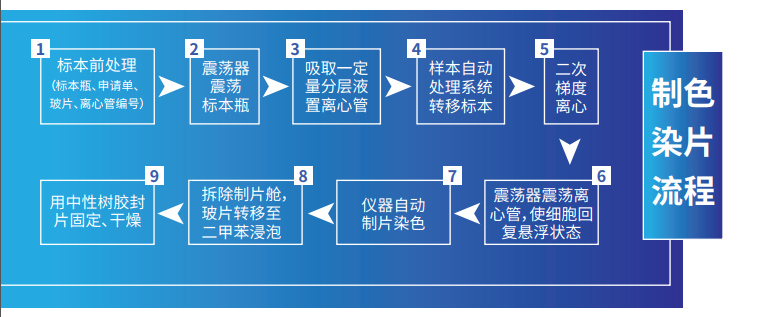 制片染色一体机