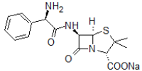 Ampicillin sodium salt