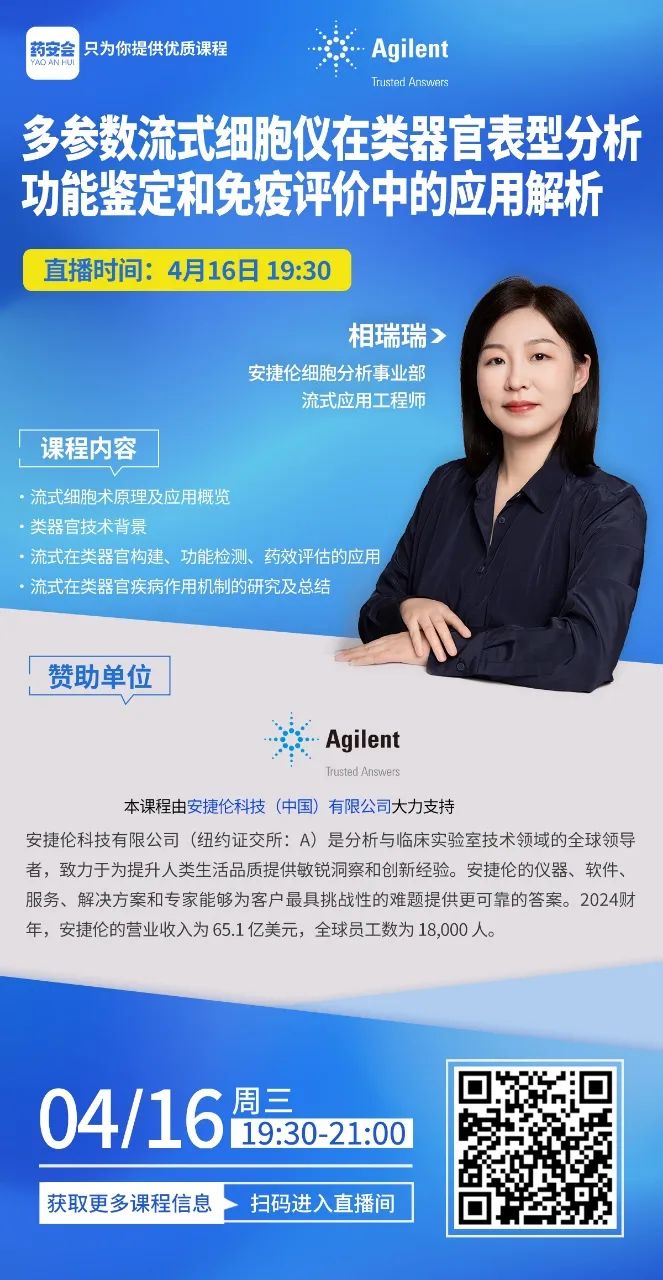 在线讲座 | 多参数流式细胞仪在类器官表型分析功能鉴定和免疫评价中的应用解析