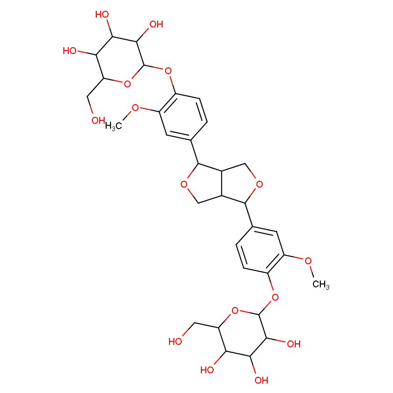 松脂醇二葡萄糖苷|63902-38-5|Pinoresinol diglucoside