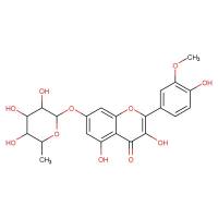 异鼠李素-7-O-α-L-鼠李糖|17331-72-5|Isorhamnetin 7-O-α-L-rhamnoside