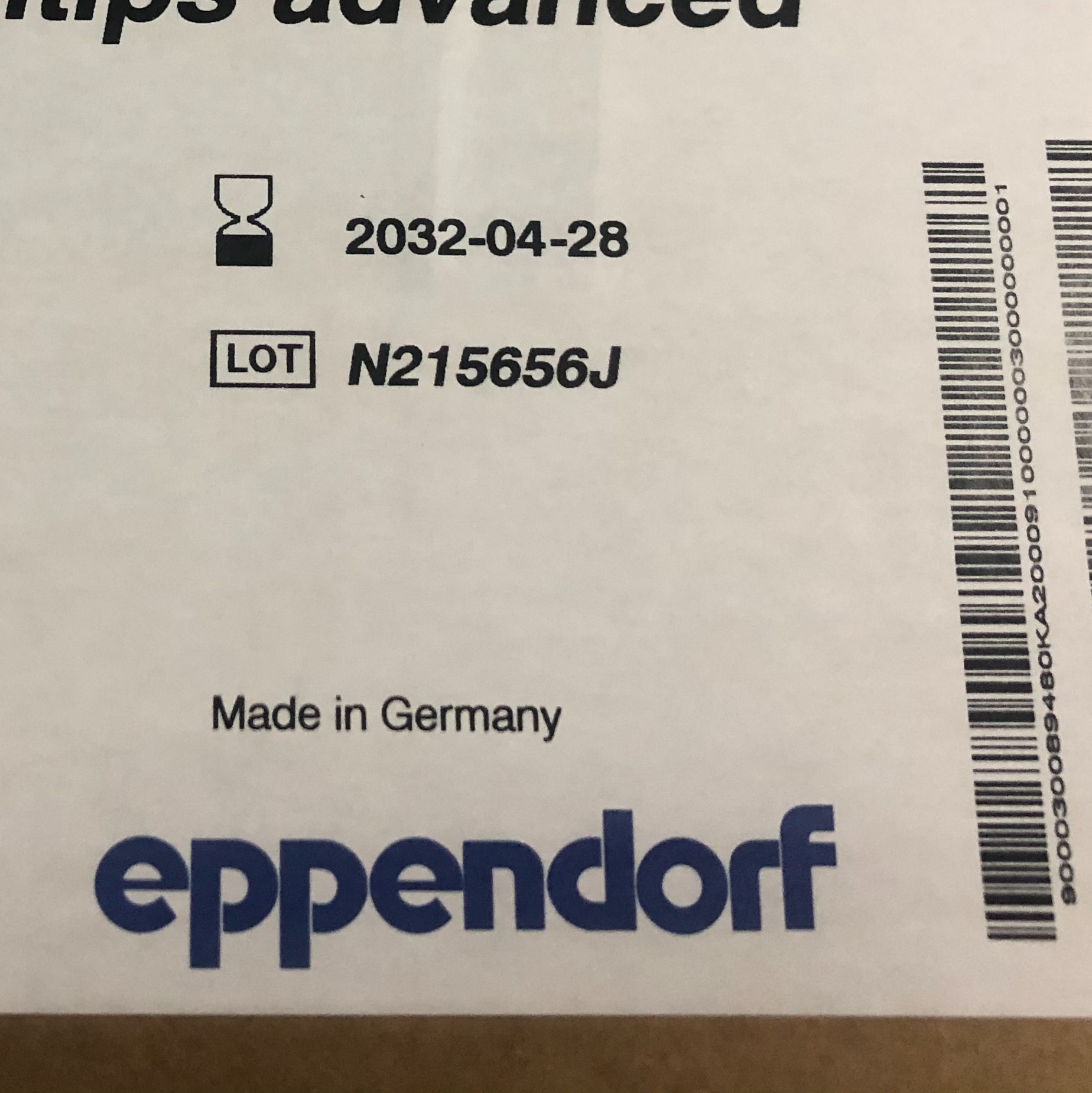 Eppendorf货号0030000889吸头epTIPS普通袋装(黄色)优质级2-200µl上海睿安生物19121878899