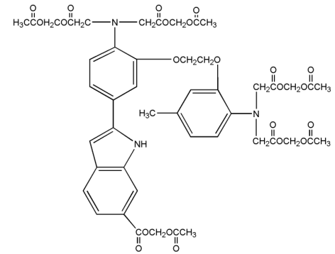Indo-1,AM钙离子荧光探针(细胞膜可渗透)