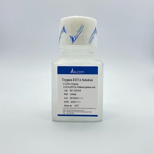 胰酶-EDTA消化液(0.125%胰酶,0.01%EDTA不含酚红)
