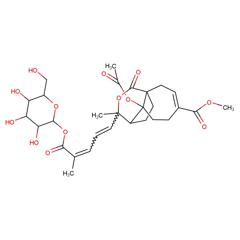 土槿皮乙酸苷&土槿皮乙酸-O-β-D-葡萄糖苷|98891-41-9|Pseudolaric acid B-O-β-D- glucopyranoside