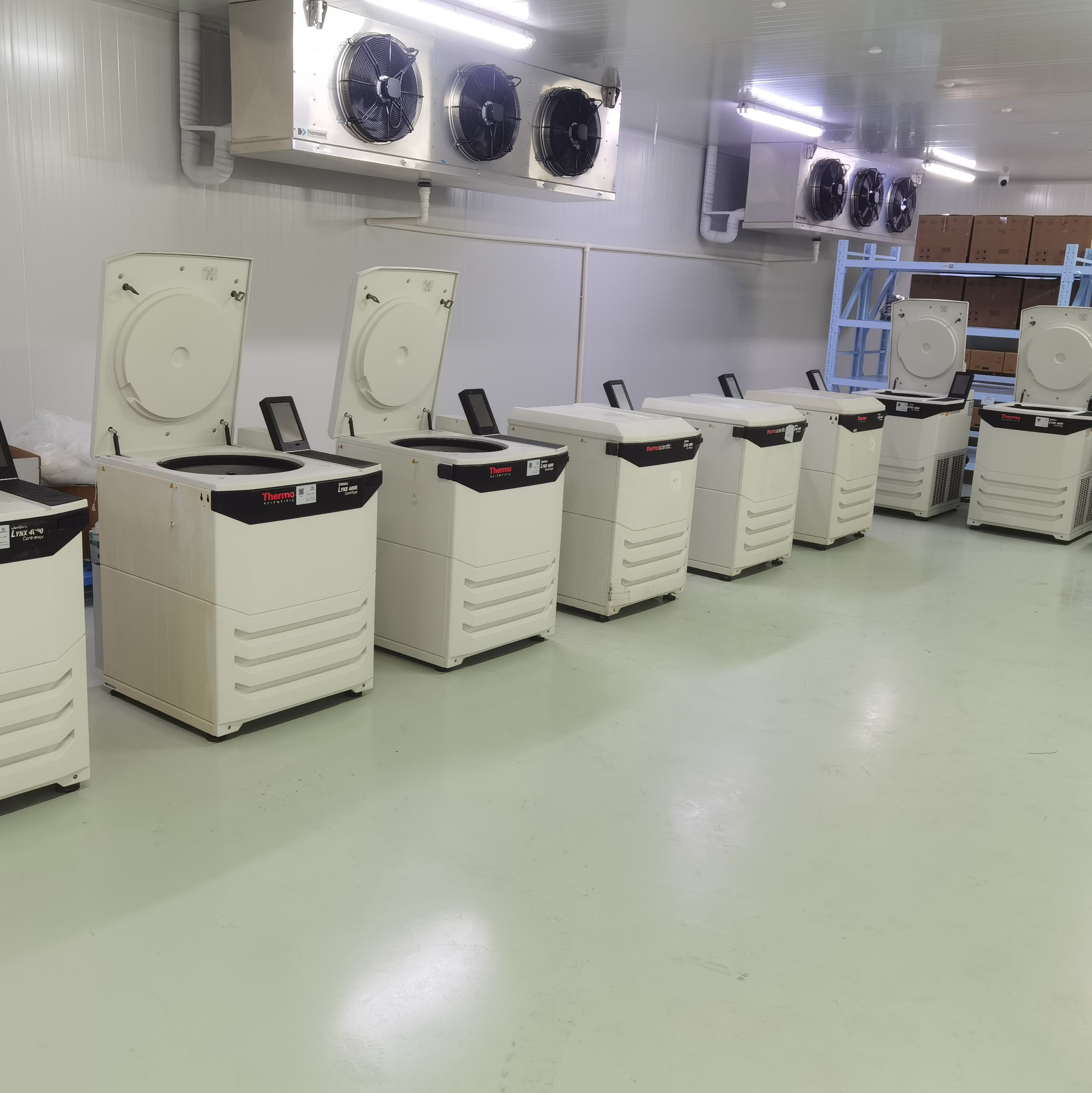 二手赛默飞Lynx 4000高速落地大容量离心机主机最高转速24000rpm