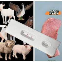 鸡鸭鹅马驴猪牛羊猫狗真假肉成分快速检测卡