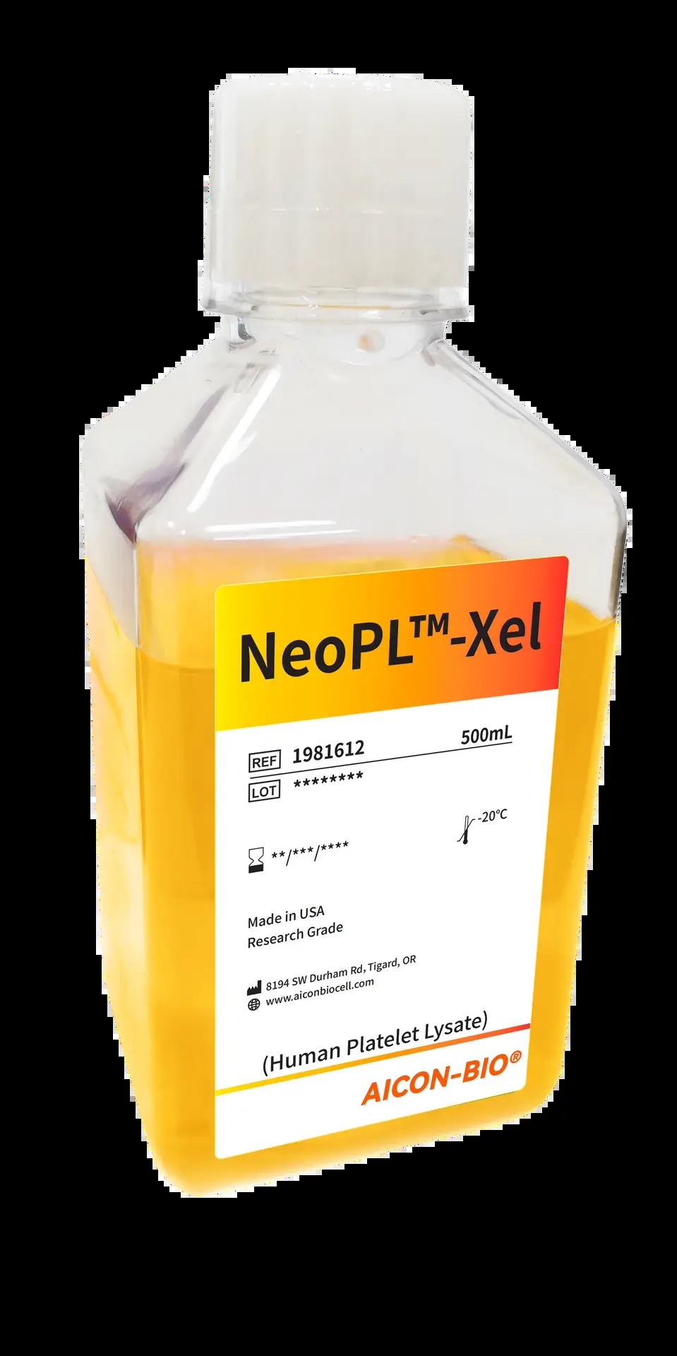 NeoPL-Xel(HPL, 人血小板裂解物,研究级)