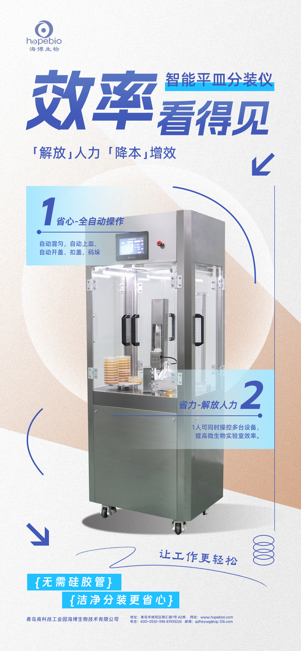 加热保温功能——应对大规模分装的温控专家