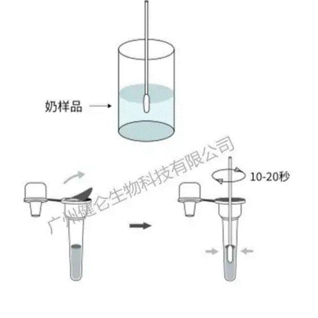 牛羊乳源成分快速检测卡(鉴别牛羊奶制品)