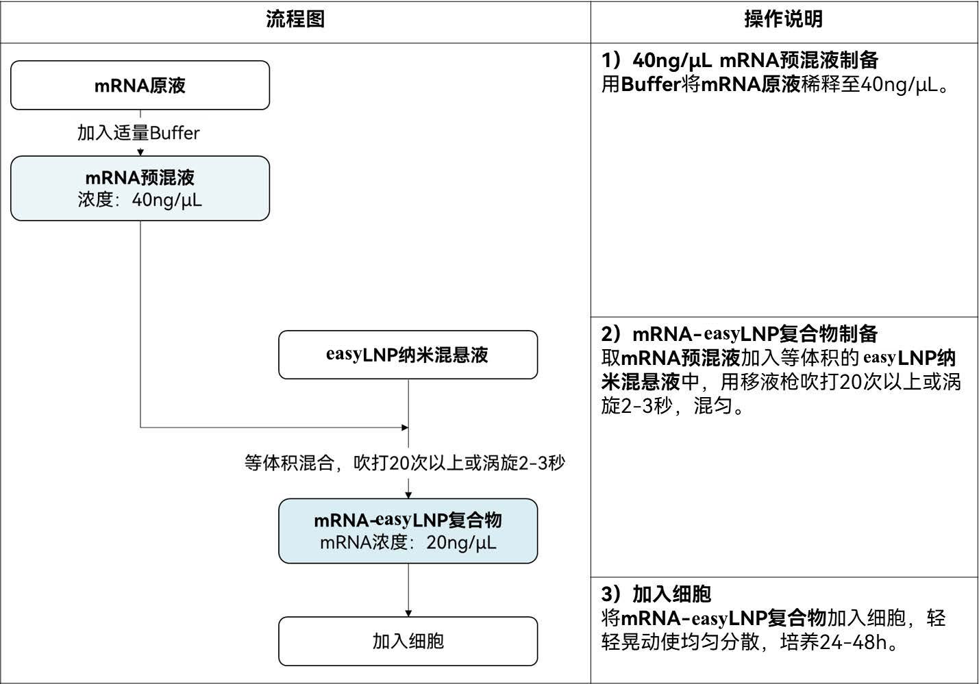 easyLNP™ Plus 通用型RNA细胞转染试剂盒