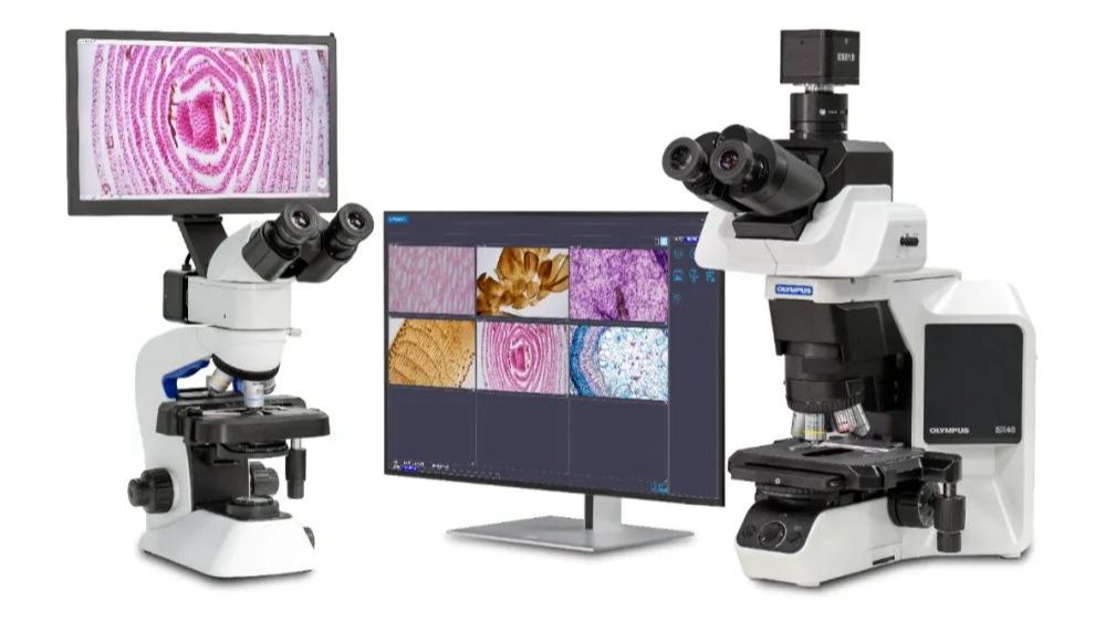 百年光学，星耀未来│EviStar 奥之星 ES818一体化显微互动教学系统助力显微教学腾飞