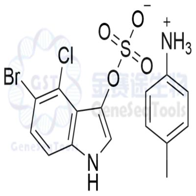 5-Bromo-4-chloro-3-indoxyl phosphate, p-toluidine salt