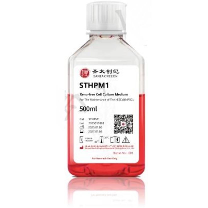 （化学成分限定，即用型）人多能干细胞（hiPSCs/ESCs）培养基，STHPM1、STHPM2P