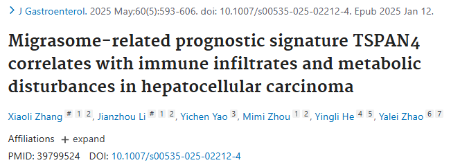 【2025年第8期】迁移体：TSPAN4引领科研“新风尚”，水凝胶打造修复“新赛道”