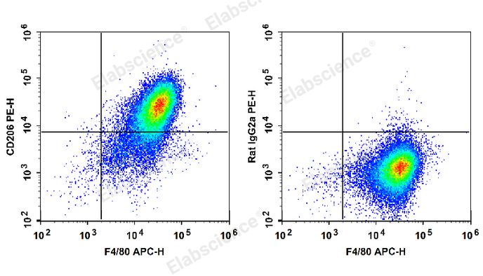 流式实验新选择！Elabscience PE Anti-Mouse CD206抗体，精准识别M2型巨噬细胞