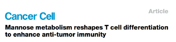 诺禾致源项目文章 | IF：48.8! Cell子刊揭示甘露糖代谢如何增强抗肿瘤免疫