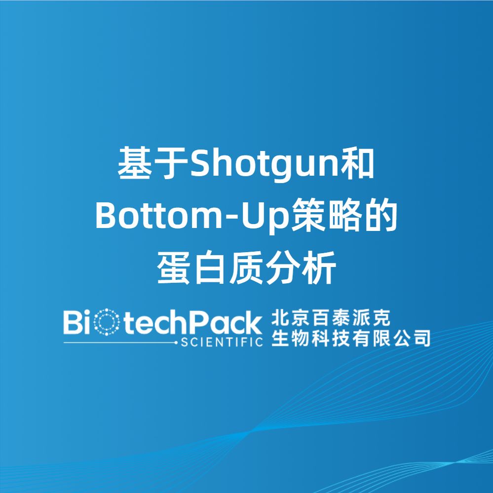 基于Shotgun和Bottom-Up策略的蛋白质分析