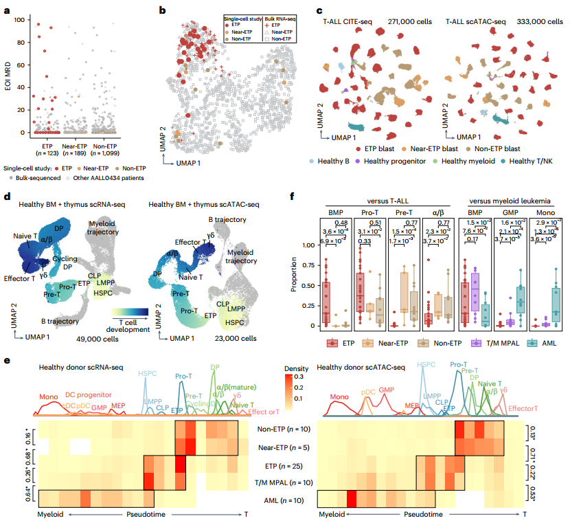 单细胞多组学破解急性淋巴细胞白血病治疗抵抗之谜