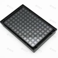 上海晶安氨基修饰96孔黑色透明底细胞培养板/氨基化黑色底透96孔酶标板