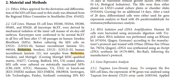BioLamina LN111-LN521/MX521/CT