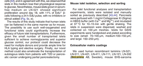 BioLamina LN111-LN521/MX521/CT