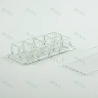 上海晶安活细胞专用1孔2孔4孔8孔腔室载玻片