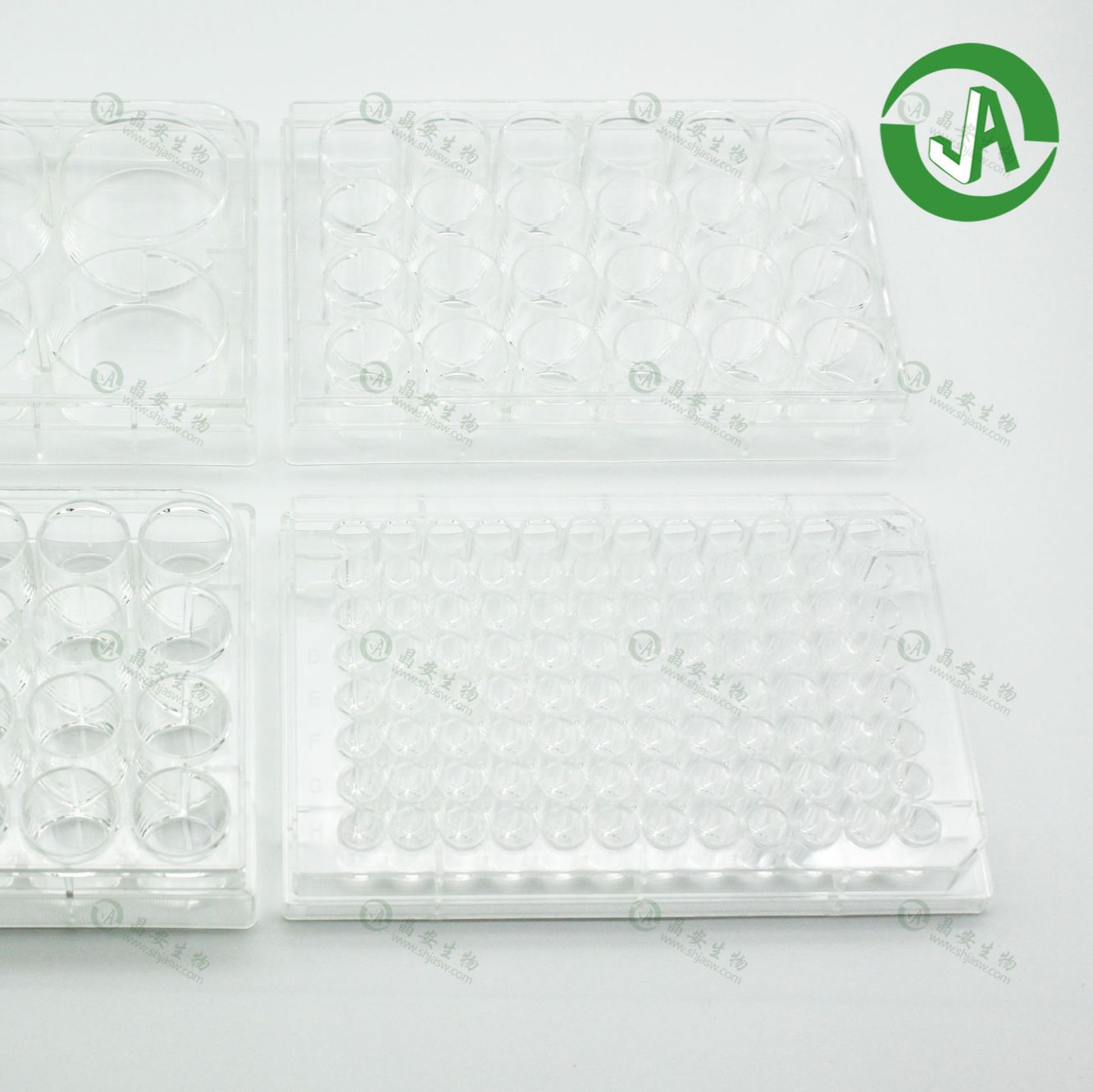 上海晶安U型底V型底6孔12孔24孔48孔96孔超低吸附培养板