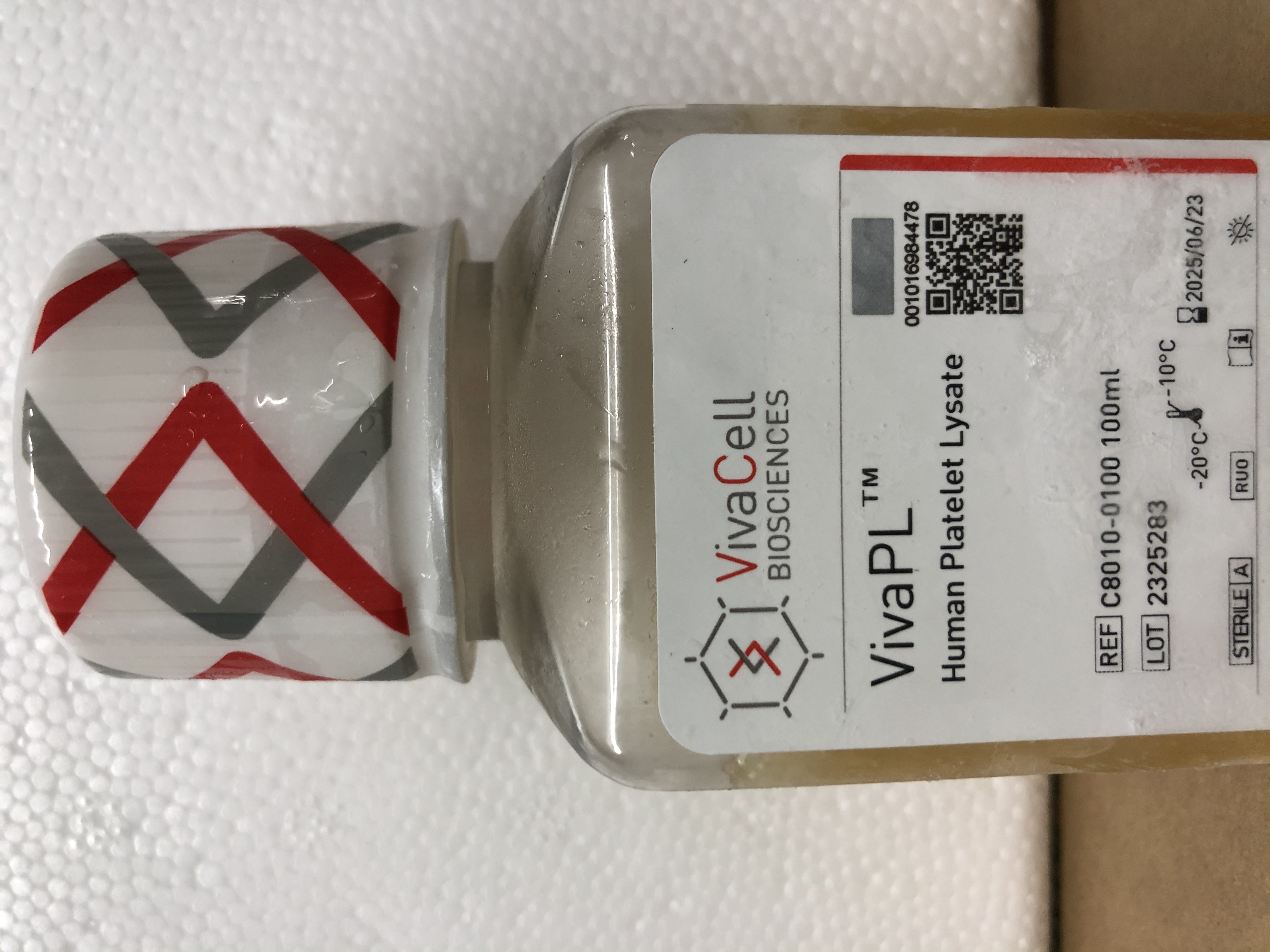 VivaCell货号C8010血小板裂解物(科研级)1912